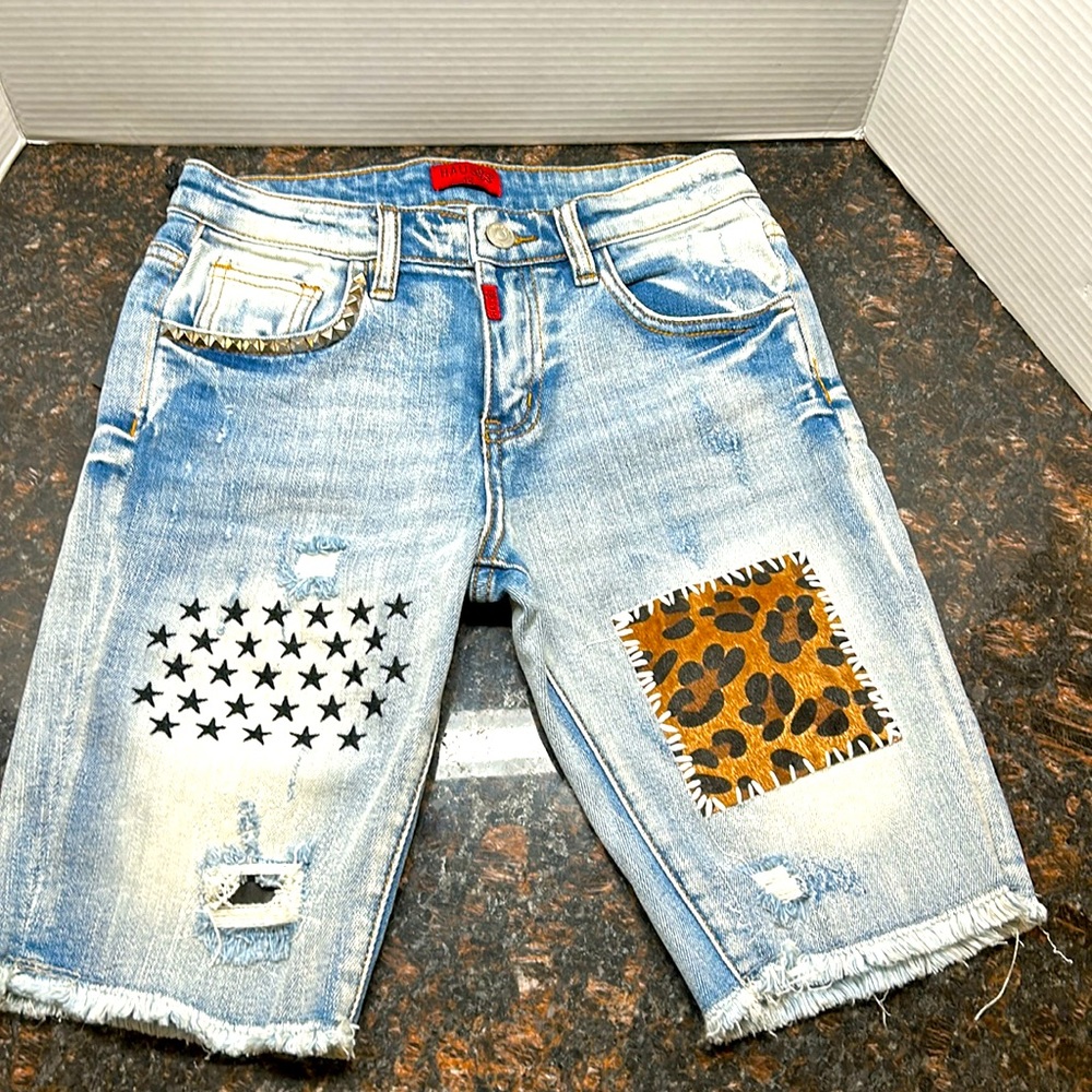 NWT Haus of jr Patchwork Shorts
